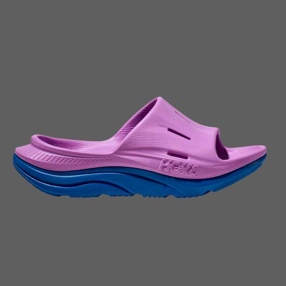 Hoka ORA Recovery Slide 3 Cyclamen Coastal Sky Mens Size 14 NWT - Picture 8 of 8